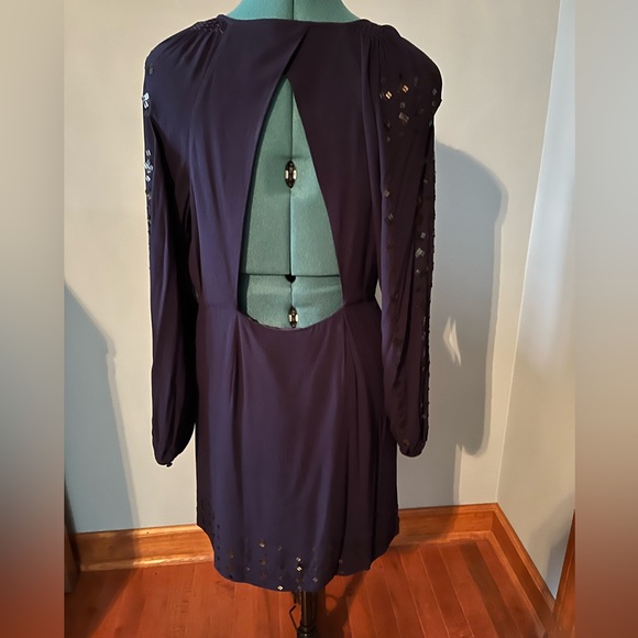 Free People ‘Desert Perfume’ Dress in Blue Indigo Size 6. NWT - Picture 4 of 8